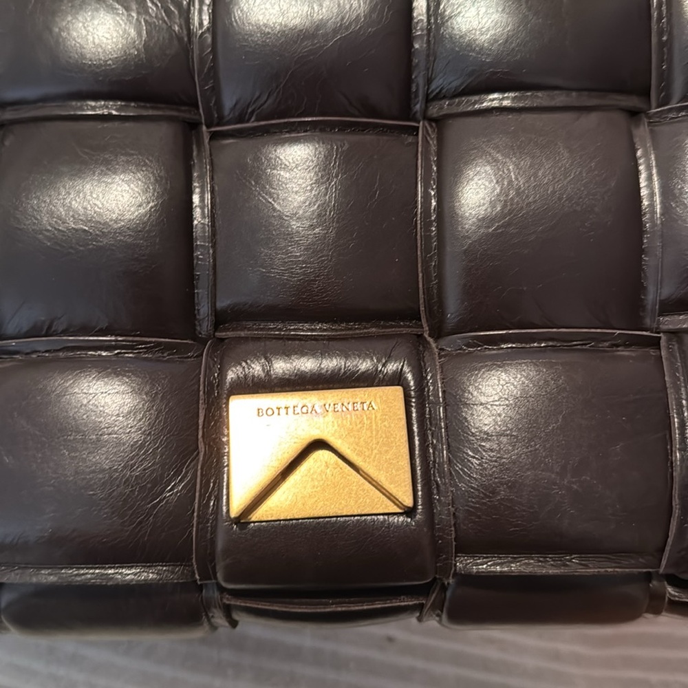 Bottega Veneta Deep Brown Intrecciato Padded Leather Crossbody - Authenticated! - Picture 6 of 9